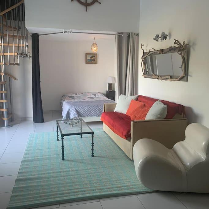 Duplex Vue Mer Plage De Saint-Clair Le Lavandou Exterior foto